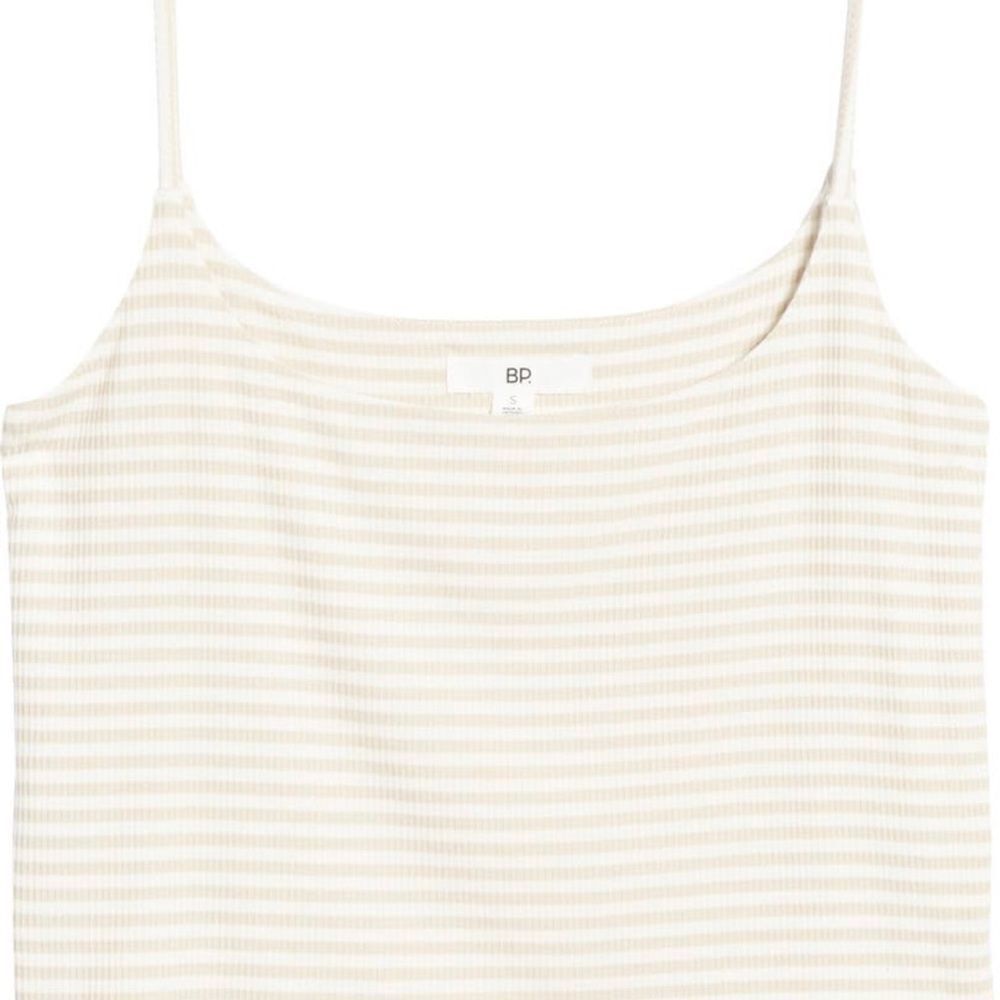 BP Stripe Rib Crop Cami - Picture 5 of 7